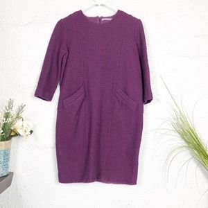 COS Boiled Wool Dress